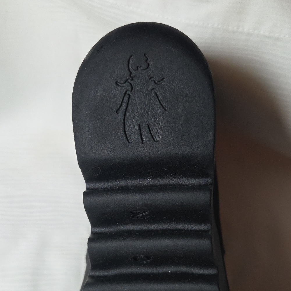 FLY LONDON Charcoal Suede Wedge Boots - Picture 5 of 9
